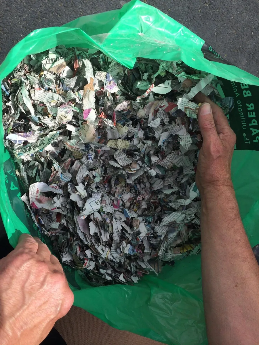 Bales of Shredded Paper — additional photo